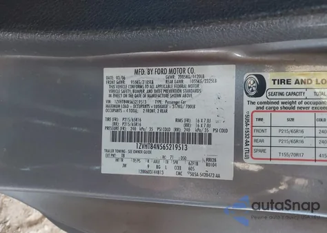 2006 Ford Mustang V6 z USA, uszkodzony, nr VIN 1ZVHT84N565219513